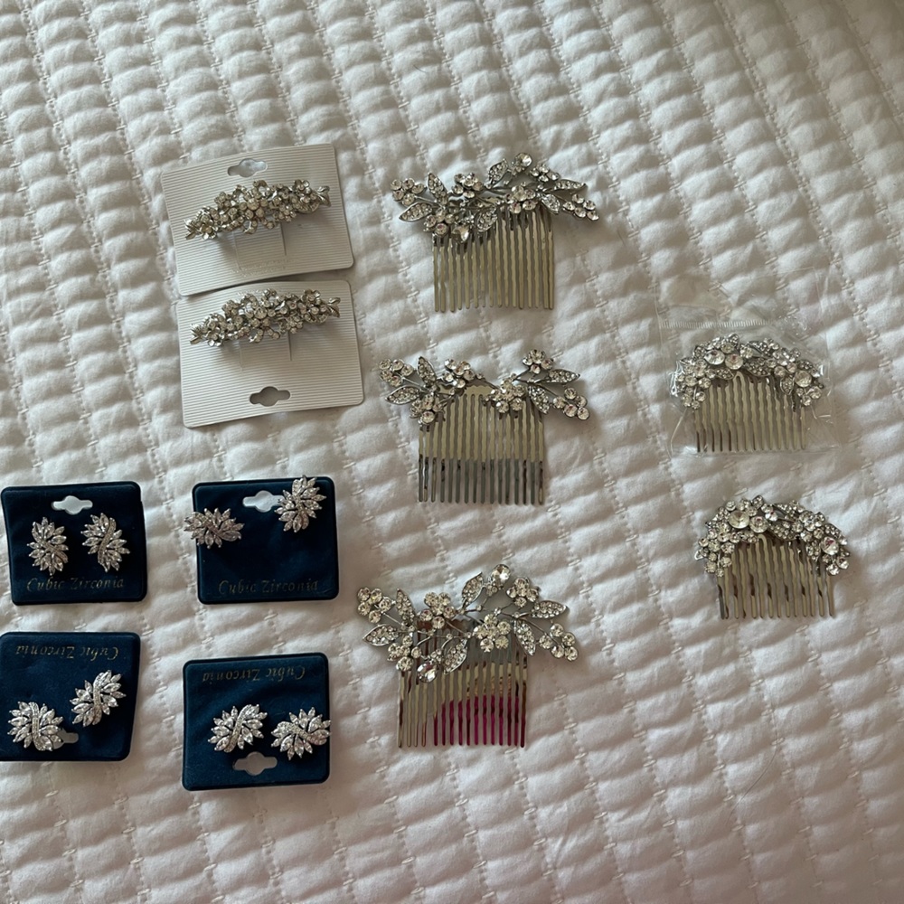 Never worn wedding jewelry
